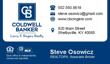 Steve Osowicz, Coldwell Banker